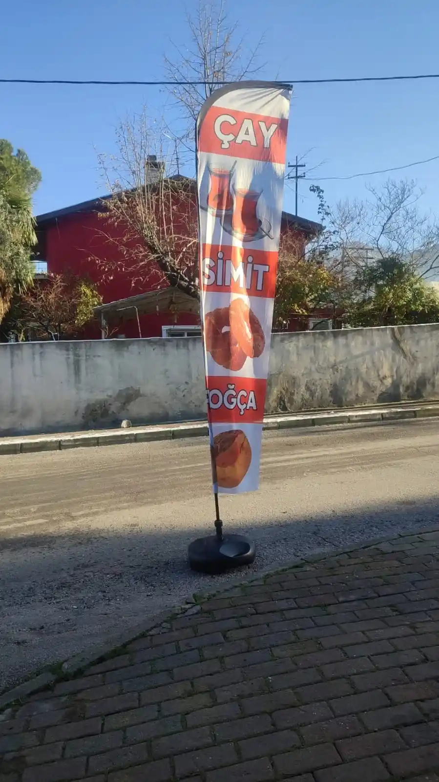 Çay - Simit Olta Bayrağı-19