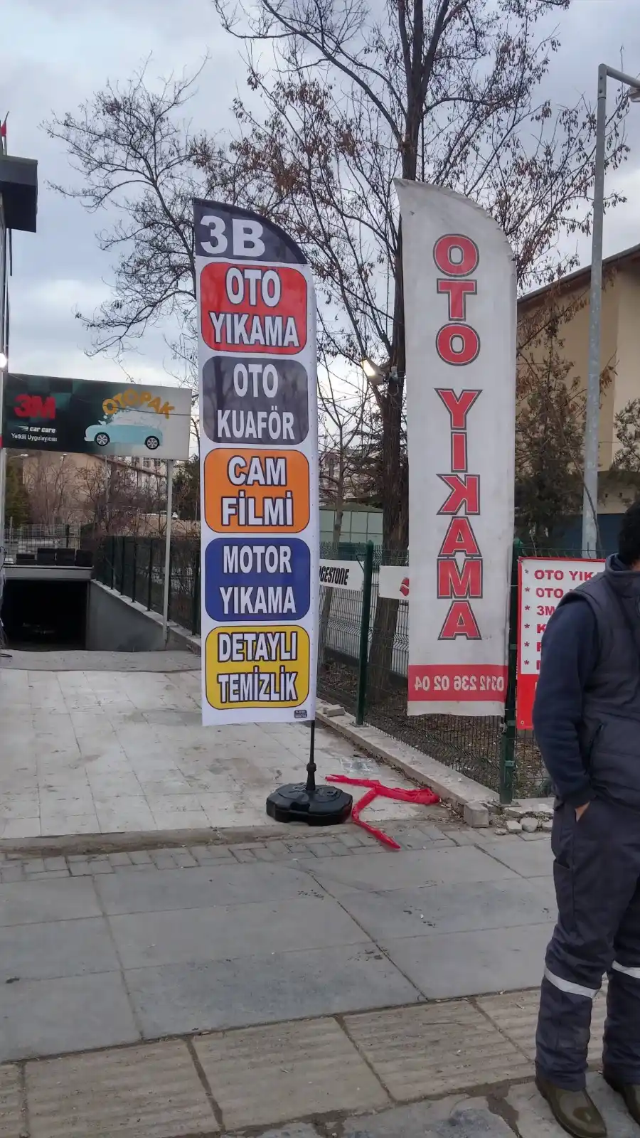 Oto Yıkama Olta Bayrağı-11