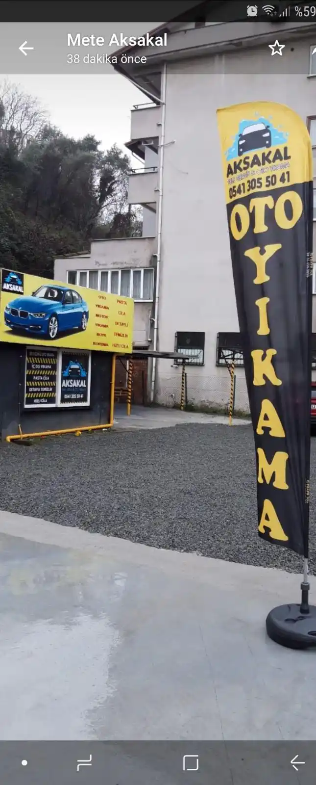 Oto Yıkama Olta Bayrağı-13