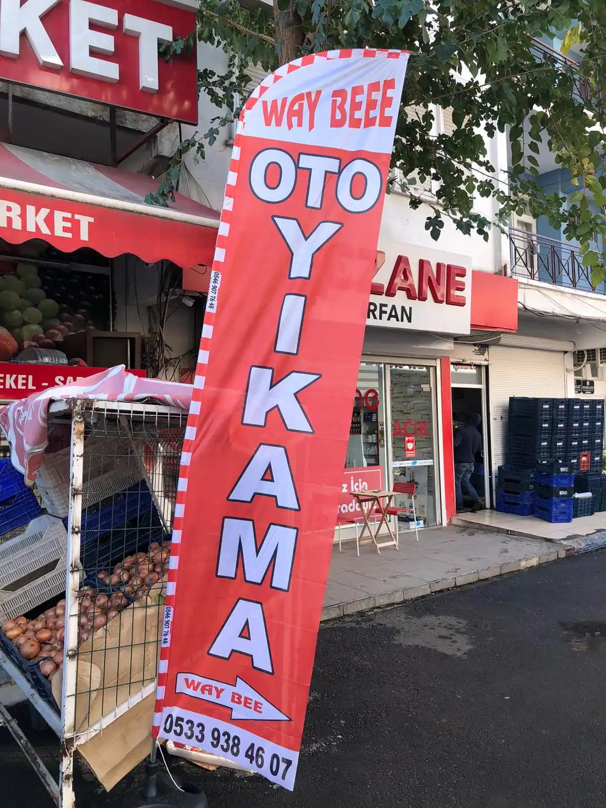 Oto Yıkama Olta Bayrağı-25