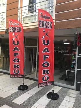 Erkek Kuaförü Olta Bayrak-1